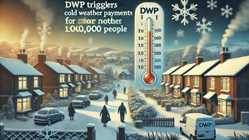 DWP Triggers Cold Weather Payments for Another 200000 People