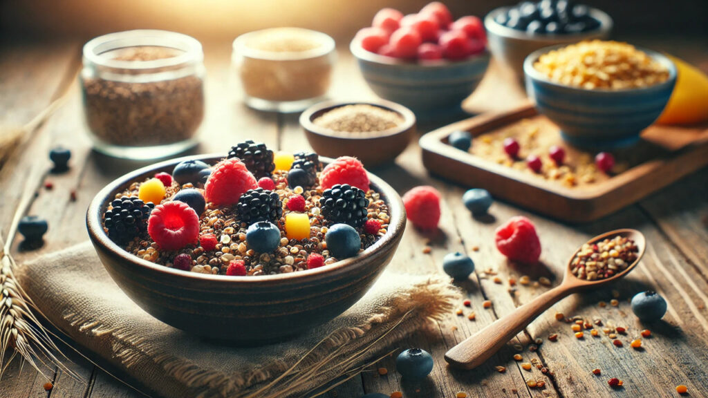 ancient grain in a healthy cereal nyt