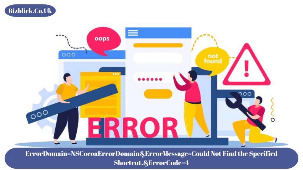 ErrorDomain=NSCocoaErrorDomain&ErrorMessage=Could Not Find the Specified Shortcut.&ErrorCode=4